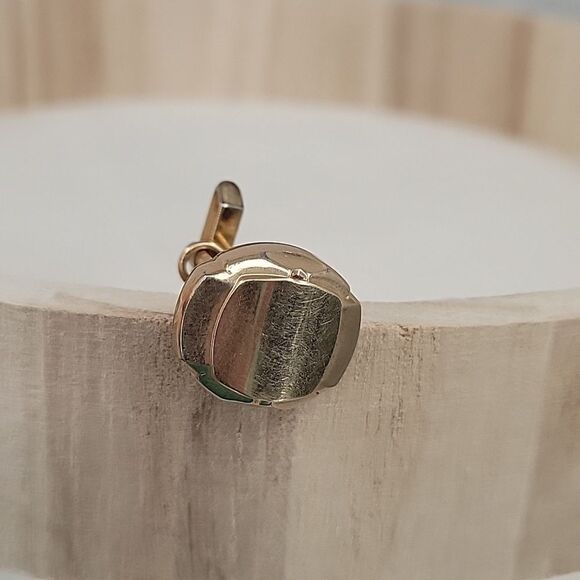 Baylor Swiss Watch Cufflinks Vintage 12K Gold Filled Formal Evening Vintage - Picture 3 of 14